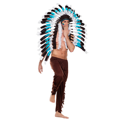 E-Carnavalskleding.nl Indianen tooi Snow wolf groot