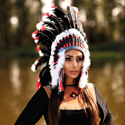 E-Carnavalskleding.nl Indianentooi Apache luxe