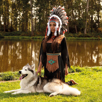 E-Carnavalskleding.nl Indianentooi Apache luxe