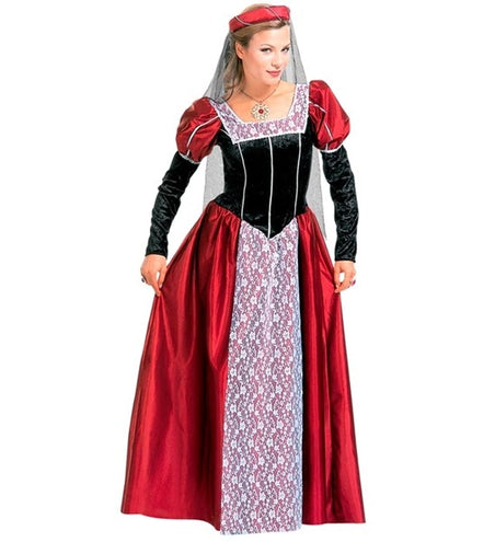 E-Carnavalskleding.nl Kasteelvrouw Anita jurk
