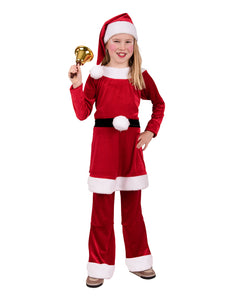 E-Carnavalskleding.nl Kerst meisje luxe