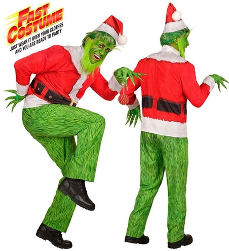E-Carnavalskleding.nl Kerst monster kostuum Grinch