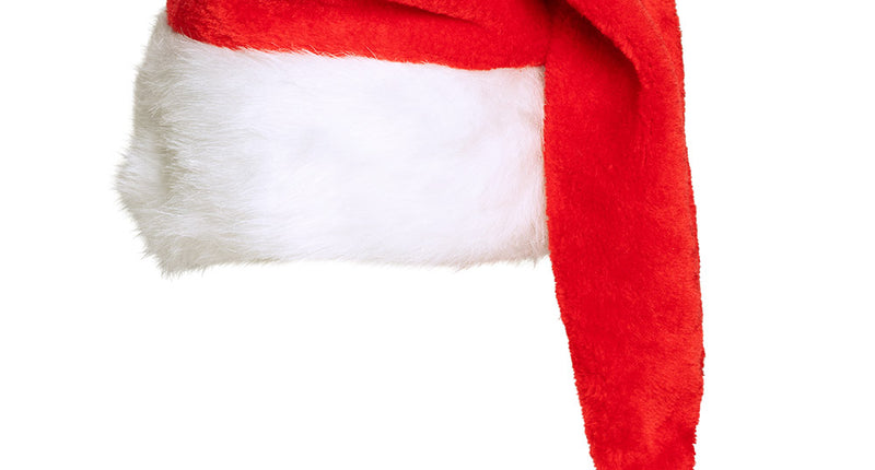 E-Carnavalskleding.nl Kerstmuts de luxe met bontje