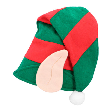 E-Carnavalskleding.nl Kerstmuts Elf met oren