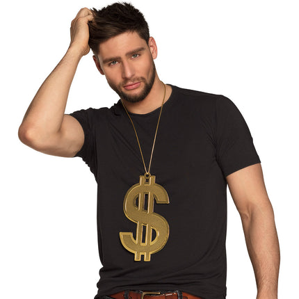 E-Carnavalskleding.nl Ketting Big dollar