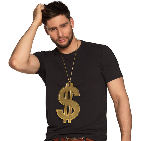 E-Carnavalskleding.nl Ketting Big dollar