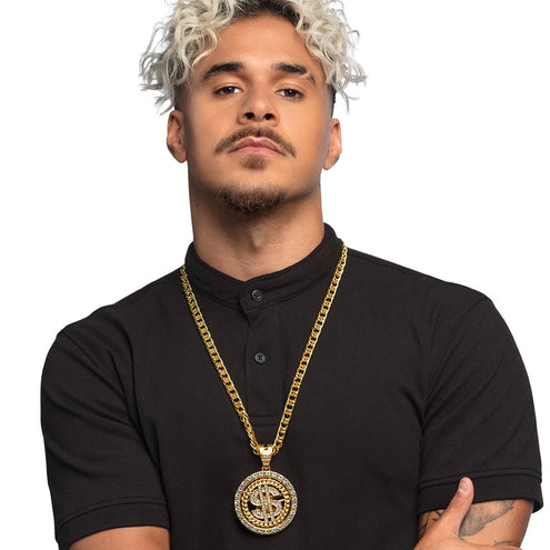E-Carnavalskleding.nl Ketting Dollar deluxe