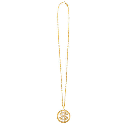 E-Carnavalskleding.nl Ketting Dollar gems
