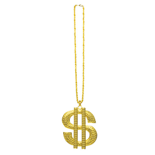 E-Carnavalskleding.nl Ketting Dollar XL