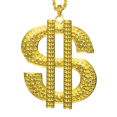 E-Carnavalskleding.nl Ketting Dollar XL