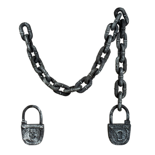 E-Carnavalskleding.nl Ketting Dungeon met slot