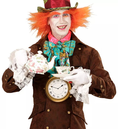 E-Carnavalskleding.nl Ketting met grote klok 20cm Thomas