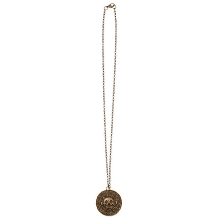 E-Carnavalskleding.nl Ketting Piratenamulet