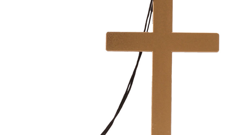 E-Carnavalskleding.nl Ketting Priesterkruis