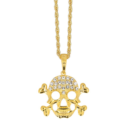 E-Carnavalskleding.nl Ketting Schedel