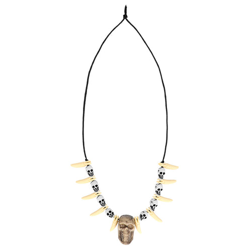 E-Carnavalskleding.nl Ketting Schedeltand