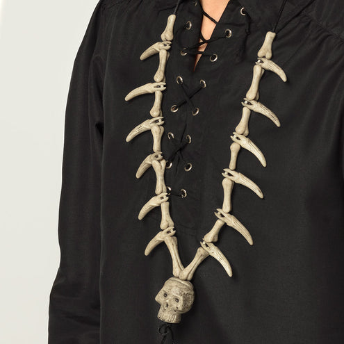 E-Carnavalskleding.nl Ketting Skull fang
