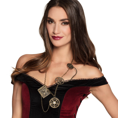E-Carnavalskleding.nl Ketting Steampunk deluxe