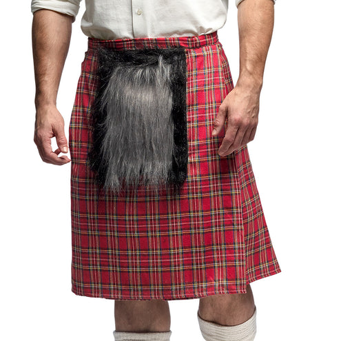 E-Carnavalskleding.nl Kilt MacKenzie rood