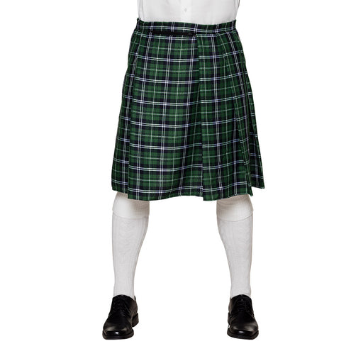 E-Carnavalskleding.nl Kilt Mr Tartan groen