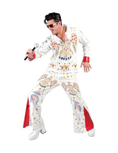 E-Carnavalskleding.nl King of rock wit kostuum Olivia