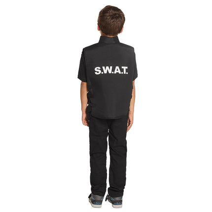 E-Carnavalskleding.nl Kogelwerend vest S.W.A.T. kinderen