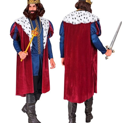 E-Carnavalskleding.nl Koning kostuum Niels heren