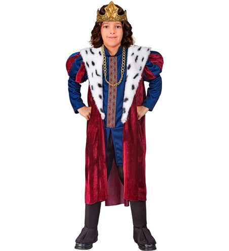 E-Carnavalskleding.nl Koning kostuum Niels jongens
