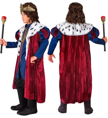 E-Carnavalskleding.nl Koning kostuum Niels jongens