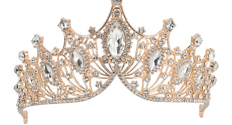 E-Carnavalskleding.nl Koningin metalen tiara Royal Lady