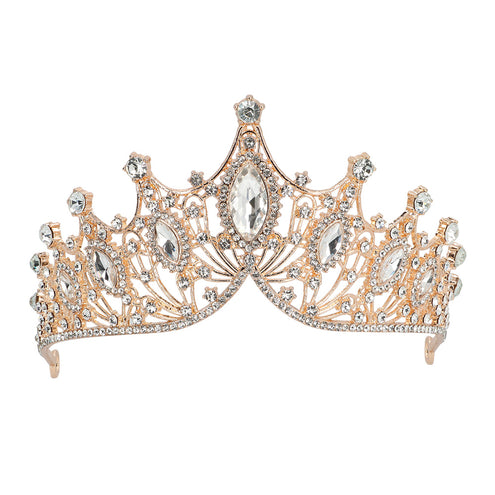 E-Carnavalskleding.nl Koningin metalen tiara Royal Lady