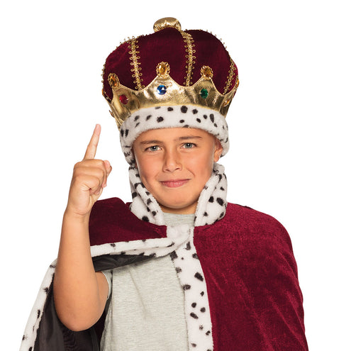 E-Carnavalskleding.nl Koningskroon muts Majesteit