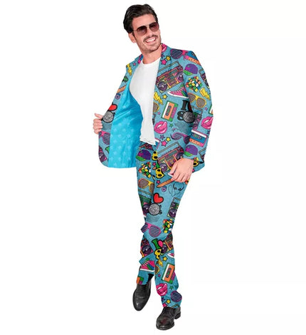 E-Carnavalskleding.nl Kostuum 80s suit