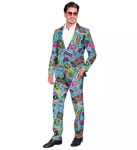 E-Carnavalskleding.nl Kostuum 80s suit