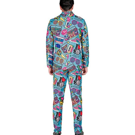 E-Carnavalskleding.nl Kostuum 80s suit