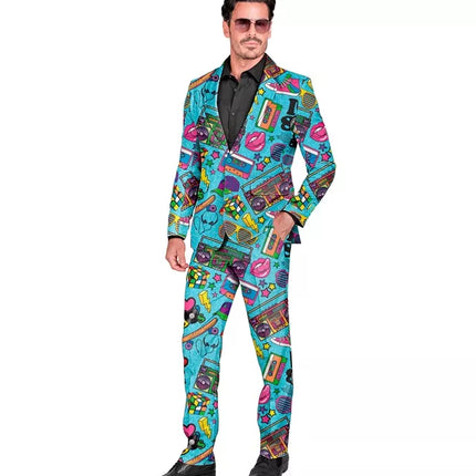 E-Carnavalskleding.nl Kostuum 80s suit