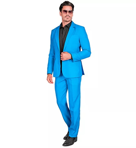 E-Carnavalskleding.nl Kostuum blauw suit