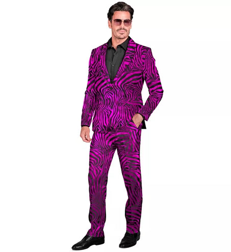 E-Carnavalskleding.nl Kostuum dierenprint roze