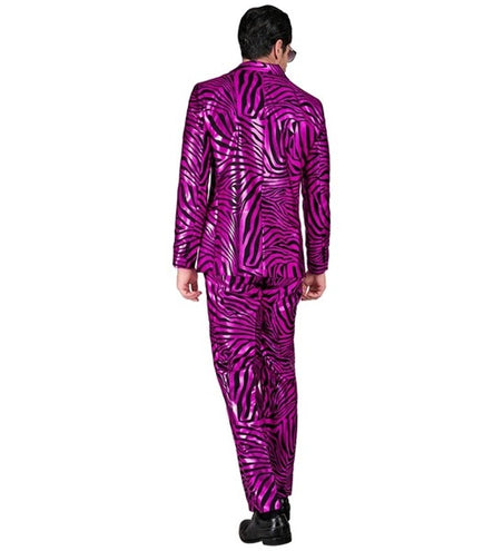 E-Carnavalskleding.nl Kostuum dierenprint roze