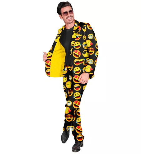 E-Carnavalskleding.nl Kostuum emoji suit
