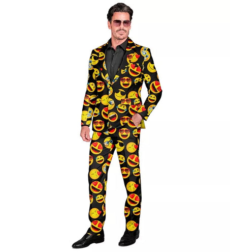 E-Carnavalskleding.nl Kostuum emoji suit
