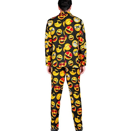 E-Carnavalskleding.nl Kostuum emoji suit
