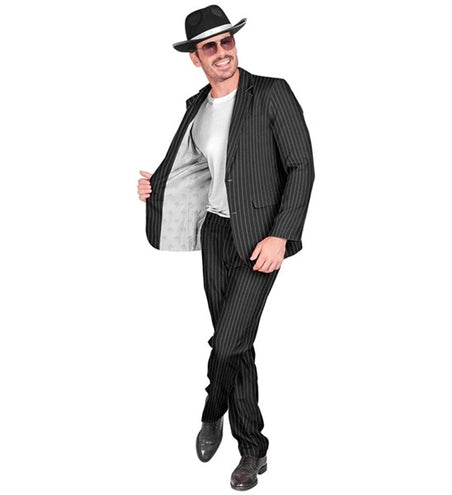E-Carnavalskleding.nl Kostuum gangster suit