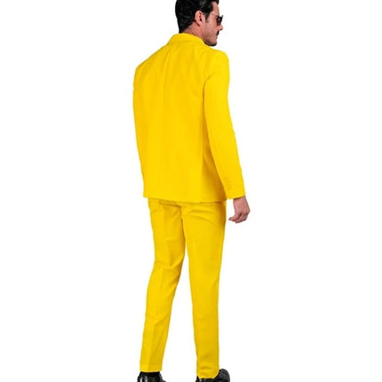 E-Carnavalskleding.nl Kostuum geel suit