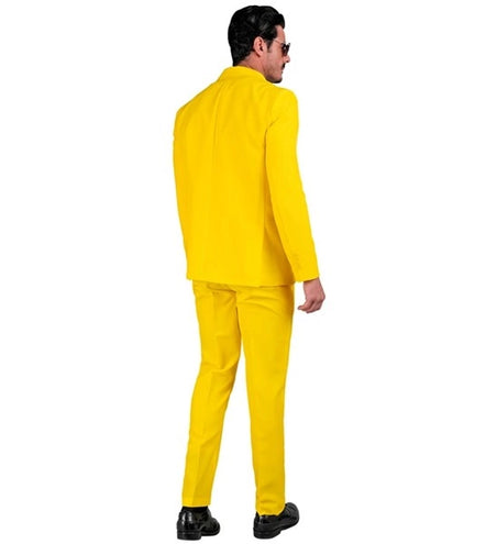 E-Carnavalskleding.nl Kostuum geel suit