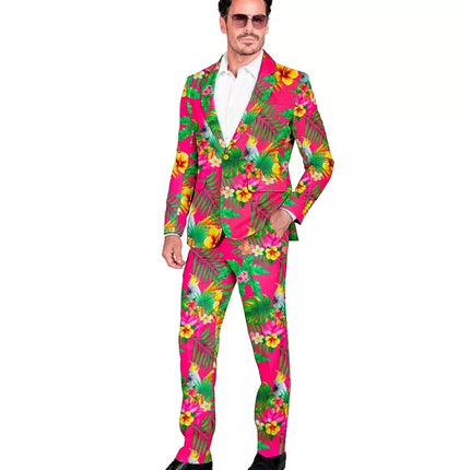 E-Carnavalskleding.nl Kostuum neon copacabana suit