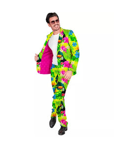 E-Carnavalskleding.nl Kostuum neon tropicana suit