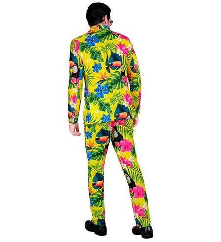 E-Carnavalskleding.nl Kostuum neon tropicana suit