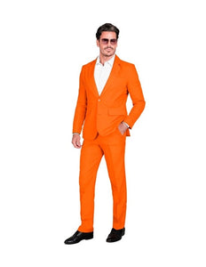 E-Carnavalskleding.nl Kostuum oranje suit