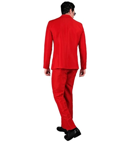 E-Carnavalskleding.nl Kostuum rood suit